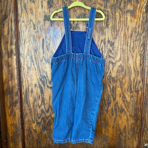 Vintage Denim Overalls Popsicle 2T Jean Patch - Picture 6 of 8